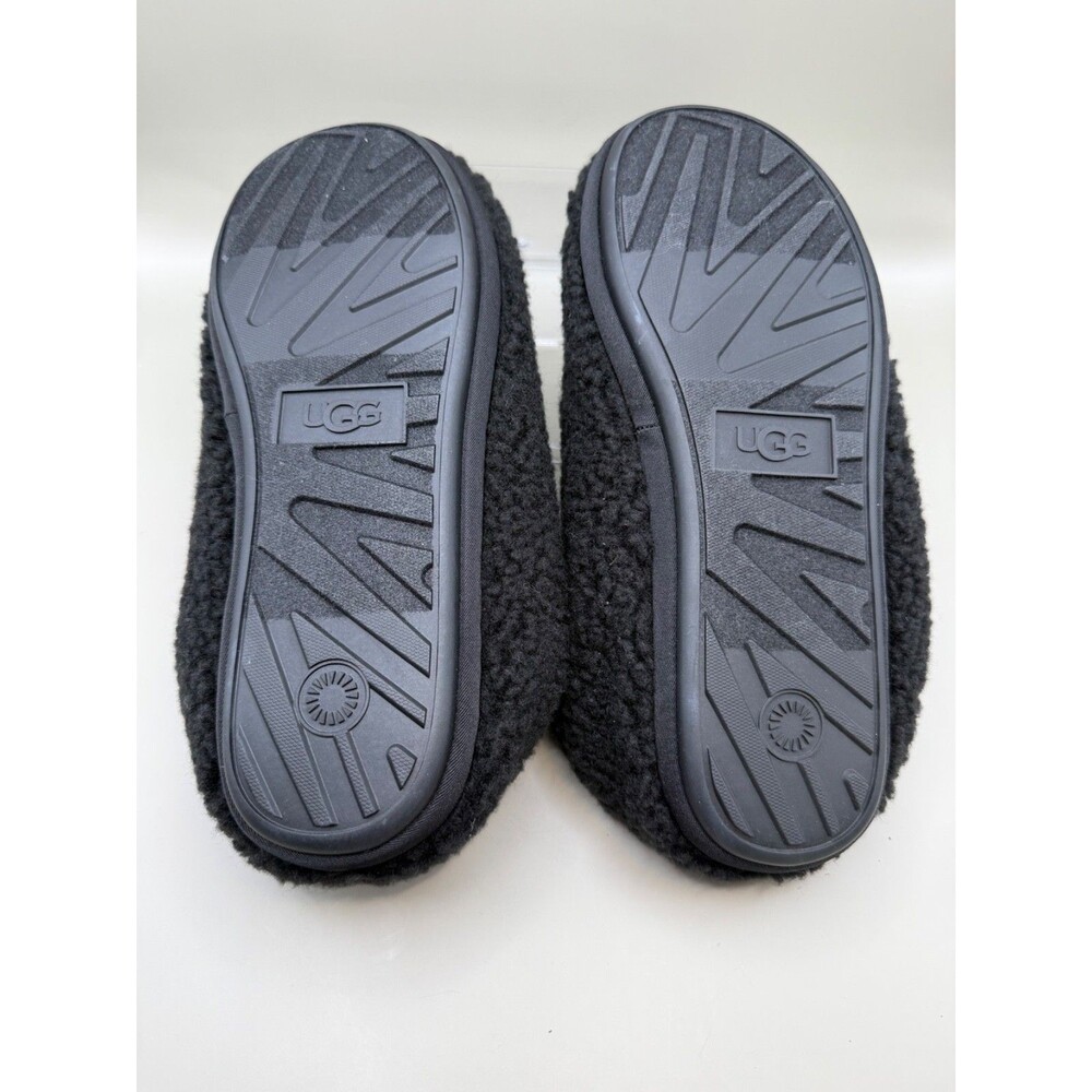 UGG Plushy Slippers Womens Black 1143952 BOTH LEFT Size 8 unworn